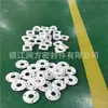 Piezas cuadradas de plástico King PTFE de forma especial, piezas no estándar de plástico de flúor CNC, productos, junta redonda