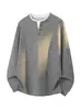 Otoño 2026 Nuevo Estilo Estilo Hong Kong Interior Talla Extra Falso Dos Piezas Camiseta M-5X HT261246-P31