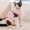 Nova Roupa para Pets de Quatro Estações, Roupa de Quatro Pernas, Roupa Anti-Lambedura Pós-Cirúrgica para Gatos, Roupa Cirúrgica, Roupa para Castração de Gatos, Roupa para Cachorros