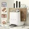 Suporte para facas de cozinha Suporte para tábuas de corte domésticas Suporte para mesa de drenagem Suporte para pauzinhos Tábua de corte Suporte para facas de corte integrado
