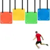 Dispositivo de Treinamento de Alvo de Futebol para Posicionamento, Treinamento de Cobrança de Escanteio, Prática de Chute Suspenso, Disco Alvo