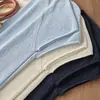 Loja Oficial Dan Nong de Xangai / 2026 Malha Respirável de Gaze Washi com Bainha Natural Enrolada, Gola Alta Redonda, Manga Raglan, Manga Curta