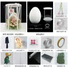 Formato de Ovo Criativo Casca Quebrada Embalagem de Flores DIY Presente de Aniversário Embalagem de Bolo de Flores Venda por Atacado