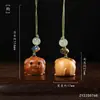 Cadena para Teléfono Móvil Zodiaco Ciprés Nuevo Llavero de Coche Chino Colgante Lindo para Bolso Colgante de Regalo