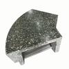 Banqueta de Terrazzo UHPC Concreto Argila de Água Transparente Assento Longo Transparente Terrazzo de Forma Especial Banqueta Luminosa Tanque de Árvore Canteiro de Flores