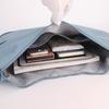Bolsa de Ombro Casual Colorida de Raposa Nova para Mulheres, Bolsa de Bolinho de Massa de Grande Capacidade, Bolsa Mensageira Leve para Viagem