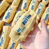 Palito de queso estilo bloque de construcción transfronterizo barra de mantequilla juguete antiestrés que no rebota y chirría controlado por sonido