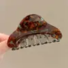 2026 Nuevo Clip de Tiburón Retro Pinza para el Cabello Melard Estilo Coreano Pinza para el Cabello Pinza de Garra Grande Primavera y Verano Accesorio para el Cabello de Mujer