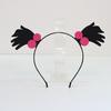 Diadema trenzada creativa lindo uso accesorios para el cabello de pescado salado ancla accesorios para presentación en vivo diadema de signo de interrogación horquilla de cuchillo de cocina