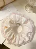 Goma para el pelo de encaje floral sencilla, tela de goma elegante, artículos para vendedores ambulantes, venta directa del fabricante