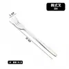 Cuchillo, Tenedor y Cuchara de Acero Inoxidable 304 con Mango Largo Estilo Coreano, Vajilla Occidental de Alto Valor, Cuchillo para Steak de Restaurante