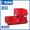 Caja de piezas de plástico con divisiones para almacén, caja de material en forma de triángulo, caja de piezas dividida, caja de piezas