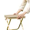 Taburete Plegable Silla de Exterior Portátil Camping Pesca Picnic Bolsa para Bolígrafos Banco Pequeño Tren Tren de Alta Velocidad Aparato sin Asiento