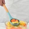 Espátula de Silicone Utensílios de Cozinha Conjunto Completo Colher de Sopa Doméstica Escorredor Atacado Pá de Silicone Cabo de Madeira Utensílios de Cozinha de Silicone Conjunto de 12 Peças