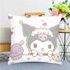 Gato de Dibujos Animados Lindo Imitación Súper Almohada Rosa Corazón de Niña Linda Funda de Almohada Diseño de Foto Personalidad Creativo DIY