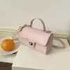 Bolso Cruzado 2026 Nuevo Verano Estilo Commuter para Mujer Cadena Estilo Chanel Pequeño Moda Simple Versátil Bolso Cuadrado Pequeño Bolso de Hombro