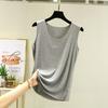 Transfronterizo 2025 Primavera y Verano Nuevo Chaleco Seamless Aleatorio para Mujer Chaleco Seamless de Corte Libre para Mujer Tallas Grandes