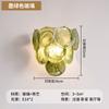 Lámpara de araña retro de Murano para sala de estar, lujo ligero para restaurante, habitación cálida y romántica, dormitorio principal, lámparas de cristal rosa