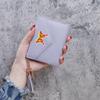 Bolsa para Monedas con Borla de Color Sólido Amor y Paz Porta Tarjeta de Estudiante de Aliexpress Ranura para Múltiples Tarjetas Cartera Corta Delgada Cartera