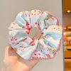 2025 Verano Estilo Perezoso Scrunchie Intestino Grande Banda Elástica para Cola de Caballo Cuerda para la Cabeza Lazo de Pelo de Alta Gama Estilo Coreano Accesorios para el Cabello
