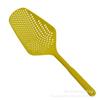 Pala de Hielo de Plástico Grande de una Pieza Impermeable Spandler Mango Largo Pala para Escoria con Drenaje Pala de Rejilla Pala con Drenaje Colador Grande