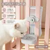 Dispensador de Agua Colgante para Mascotas, Bebedero Colgante Antiderrames para Perros y Gatos, Se Puede Fijar a la Valla