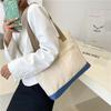 Bolsa de lona para estudantes universitários Feminina 2021 Nova moda estilo japonês simples de grande capacidade bolsa de ombro ins bolsa casual