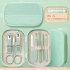 Set de Cortaúñas Transfronterizo Herramientas de Manicura Set de 14 Piezas Cortaúñas de Acero Inoxidable Set Portátil de Herramientas de Manicura