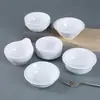 Tigela de Sopa Branca Melamina Imitação Porcelana Tigela Pequena Restaurante Comercial Buffet Fast Food Tigela de Arroz Hot Pot Restaurante de Churrasco Louça Tigela de Tempero