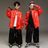 Día de Año Nuevo ropa para niños estilo chino ropa de actuación para niños Hanfu para niñas moda nacional Longteng moda hip hop ropa de actuación otoño