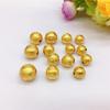 Acessórios DIY feitos à mão Ouro Vietnamita seis palavras verdadeiras acessórios de contas de ouro fábrica direta acessórios de cobre puro atacado