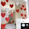 Decoração de parede criativa Cor de alto valor Decoração suspensa de ar para casa Cortina de porta de quarto para meninas Cortina suspensa para porta de quarto infantil Sem perfuração