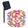 Luzes LED de Fio de Cobre à Prova d'Água para Exterior de Ano Novo Chinês, Luzes de Fio Estrela, Luzes Piscantes Decorativas Multicor