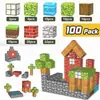 Caja Magnética My World Transfronteriza Bloques de Construcción para Construcción de Escenas Juguetes Ensamblados Bosque Primitivo MC Mini Mundo Al Por Mayor