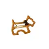 Pasador Marrón Maillard con Lazo Pinza para Flequillo Ondulado Pinza de Pico de Pato para Cabello Suelto Pasador Pinza Lateral Accesorios para el Cabello