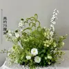 Estilo Floresta Flor Monet site de presente de casamento arranjo de flores para banquete de aniversário arranjo de chão carro de flores cerimônia de entrega paisagismo decoração de noivado