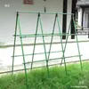 Treliça de feijão estrutura de suporte para pepino estrutura de suporte para roseira em pátio externo estaca para horta estrutura para barracão de vegetais