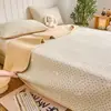 Cubrecama de Terciopelo de Leche Pieza Única, Un Lado Algodón y un Lado Terciopelo, Sábana para Cama Tatami Individual, Nuevo Modelo 2026, Adecuado para Todas las Estaciones
