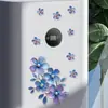 Hs1321C Tinta Aquarela Gradiente Planta Flor Autoadesivo Adesivo de Parede Quarto Cômoda Banheiro Adesivo Decorativo