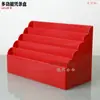Caja Porta Recibos Multifuncional de Banco Caja para Guardar Billetes Caja de Documentos de 5 Compartimentos Caja Organizadora de Escritorio ABS