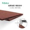 Fasola poliéster engrosado encriptación fieltro mesa y silla almohadilla para pies textura dura antifricción antiarañazos almohadilla para pies de mesa