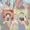 Imán de Refrigerador de Acrílico One Piece Dibujo Animado Anime Lindo Periférico Periférico Personalizado Luffy Zoro Imán de Refrigerador