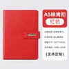 Cuaderno A5 con Logo Personalizado, Piel Suave Engrosada, Cierre de Hebilla, Cuaderno de Regalo de Alto Valor para Oficina de Negocios con Caja de Regalo
