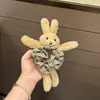 Lindo y Dulce Lazo para el Cabello con Forma de Flor, Cuerda Creativa de Esponja para Moño, Accesorio para el Cabello con Diseño de Nicho, Estilo de Dibujos Animados
