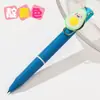 Bolígrafo Automático Tipo Prensa de Postura Nueva Normalidad para Estudiantes Práctica de Escritura con Cartucho de Tinta Intercambiable Pluma de Prensa para Práctica de Caligrafía