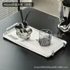 Bandeja de té de lujo ligero de alta gama 2023 nueva práctica para tazas de agua mesa de café de sala de estar salón de belleza en casa