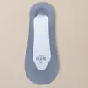 Verão feminino ultrafino algodão fundo boca rasa meias invisíveis silicone feminino antiderrapante antiderrapante calcanhar Ice Silk verão