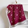Bufanda con estampado bonito, cálida y de invierno, de cachemira con diseño de gato, para mujer, de doble uso.