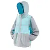 Verão 2026 Novo Roupas com Capuz Reversíveis Proteção Solar UPF50+ Estilo Casal Viagem ao Ar Livre Soltas Modernas Cores Vibrantes
