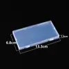 Caixa de Peças Amazon Yiwu 1,8cm Caixa de Armazenamento Transparente para Exportação Joias Caixa Plástica Pequena Retangular Alta Transparência